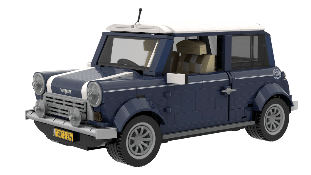 Dark Blue Mini Cooper Set (V10)