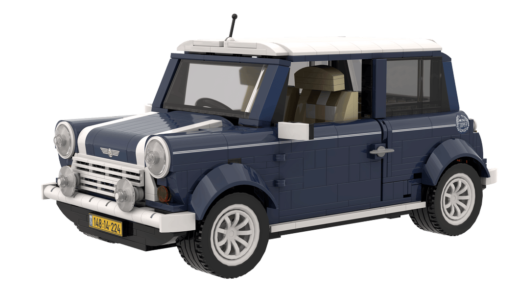 Dark Blue Mini Cooper Set (V14)