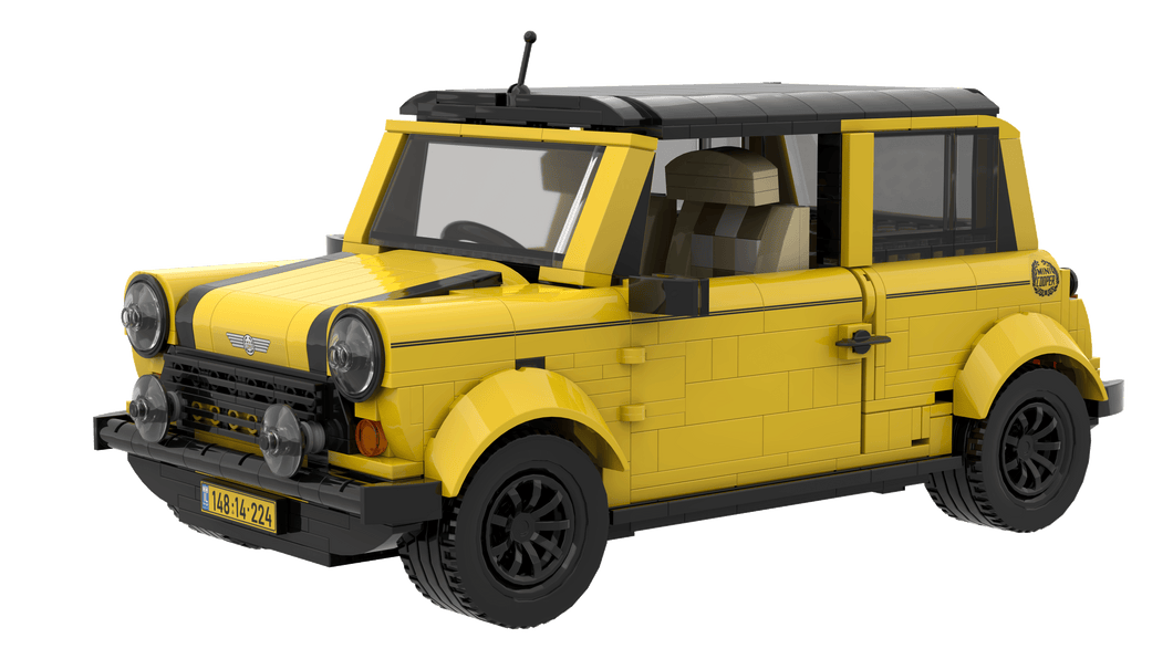 Yellow Mini Cooper Set (V8)